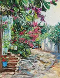 Lucienne Boucher Zegray, Souvenir de Sayulito, 2001, pastel on paper