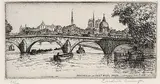 Caroline Armington, Peniches et le Pont Royal, Paris #50/100