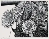 Henry Eric Bergman, Untitled - Flowers