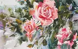 Brent Heighton, Regal, watercolour on paper