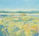 Wang Kui, #4 Hot Day, gouache on paper