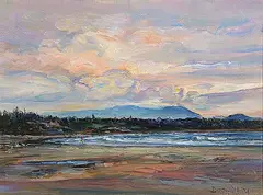 Schooner Cove by Dorothy McKay, oil on canvas, sold Nov 2001