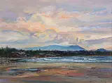 Dorothy McKay, Schooner Cove, oil on canvas
