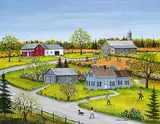 Sharon Mark, Spring Delights, 2000, acrylic on canvas