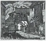 James McLaren Nicoll, Chinese Courtyard #63/65