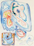 Marion Florence Nicoll, [Study for] Alert [for Clay Print]