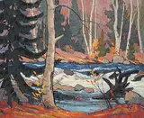 William Parsons, The Kenesis River, October, Haliburton, Ont