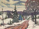 William Parsons, Road by Haliburton Farm