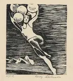 William Lewy Leroy Stevenson, Untitled - Athletic Figure #11/12