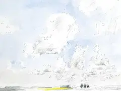 Dirk van Wyk, Rapeseed, 1982, mixed media on paper