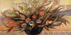 Gérard Castonguay, Emprise de l'Ete, oil on paper