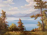 Duncan MacKinnon Crockford, View from the Front of U.B.C. Vancouver