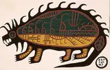 Norval Morrisseau, Untitled - Watergod