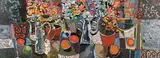 Francis John Miller, Untitled - Still Life, 1961, oil on particle board