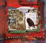Jane Ash Poitras, Bald Headed Eagle; Bird of Mystery, Bird of Beauty, mixed media collage on canvas