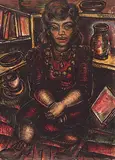 Clifford Foard Robinson, Untitled - Portrait of a Woman, Mexico