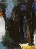 Gordon A. Smith, Untitled - Abstract, acrylic on paper