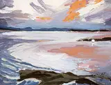 Marino Alt, Crepuscle/Dusk, 1972, oil on particle board