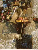 Sunol Munoz Ramos Alvar, Untitled - The Violinist #11/200, colour lithograph on paper