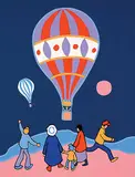 Ted Harrison, Ballooning #30/200