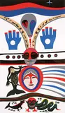 David Ruben Piqtoukun, The Shaman's Dream #56/200 [c], colour silkscreen on paper