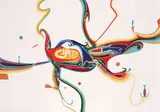 Alex Janvier, Good Soil Road #II/XXV, colour silkscreen on paper
