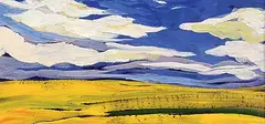 Katherine Lakeman, Past Cremona, 1999, oil on particle board