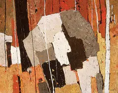 Donald Appelbe Smith, Rock Tapestry, 1974, oil on canvas board