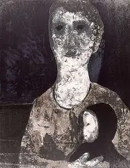 Atthis #4/24 by John Harold Thomas Snow, colour lithograph on paper, sold May 2001