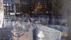 Lynne Crouch, Stephens Avenue Mall #1, 1983, oil on canvas