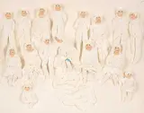 Gertrude Elizabeth Mary Davison, White Wedding circa 1928 #35/35, 1979, painted paper cast
