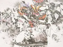 Susan Ford, Bouquet #13/25, colour etching on paper