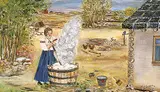 Ann Alexandra Harbuz, Slacking Lime, 1980, acrylic on canvas