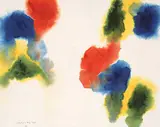 Gershon Iskowitz, A L, 1977, watercolour on paper