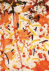 Harold Klunder, Study: Schoenberg 5 [B], 1980, mixed media on paper