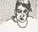 William John Houston Laing, View From a Tea Room #1 #A.P., etching and relief print on paper