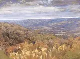 Anne Meggitt, Pheasant Creek, 1984, oil on canvas