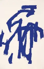 Guido Molinari, Untitled - Calligraphy #5/20, 1958, silkscreen on paper