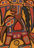 Norval Morrisseau, Untitled - Demigod of Medicine