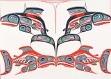 Robert Davidson, Untitled - T-Silli-Aa-Lis, Raven, #27/99