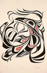 Ken Mowatt, Miluxw #40/50, 1950, colour silkscreen on paper