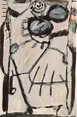 Bryan Ryley, IX - 85 VII, 1985, mixed media on paper