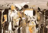 Jack Shadbolt, Untitled - Abstracted Landscape