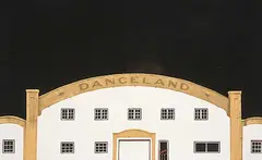 David Thauberger, Velvet Danceland #27/50, 1980, colour flocked silkscreen on paper