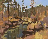 Frank Vervoort, Untitled C, oil on canvas