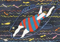 Jane Zednik, Untitled - Indigestion, acrylic on paper