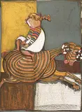 Rodo Graciela Boulanger, Untitled - Aries [from Zodiac Suite] #108/200, colour lithograph on paper