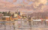 Horace Champagne, Lever de Soleil sir Les Grands Voiliers [Ville de Quebec]