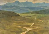 Alan Caswell Collier, To the Mountains [Alberta]