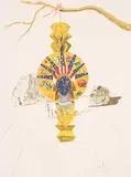 Timeless Statue #86/250 by Salvador Dalí, 1975, colour lithograph on paper, sold Nov 2000